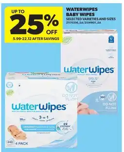 Real Canadian Superstore WATERWIPES BABY WIPES offer