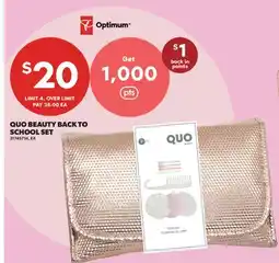 Real Canadian Superstore QUO BEAUTY BACK TO SCHOOL SET offer