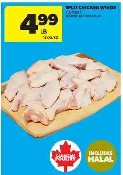 Real Canadian Superstore SPLIT CHICKEN WINGS offer