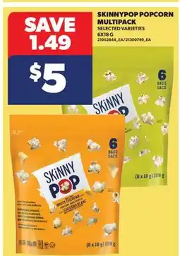 Real Canadian Superstore SKINNYPOP POPCORN MULTIPACK offer