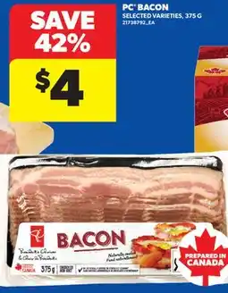 Real Canadian Superstore PC BACON offer