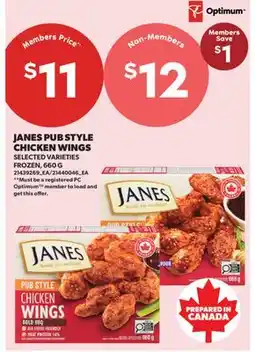 Real Canadian Superstore JANES PUB STYLE CHICKEN WINGS offer