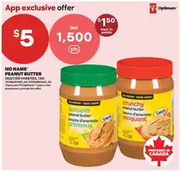 Real Canadian Superstore NO NAME PEANUT BUTTER offer