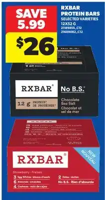 Real Canadian Superstore RXBAR PROTEIN BARS offer