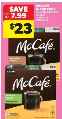 Real Canadian Superstore MCCAFÉ K-CUP PODS, 24-30'S offer
