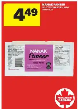 Real Canadian Superstore NANAK PANEER offer
