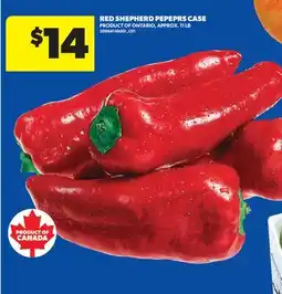 Real Canadian Superstore RED SHEPHERD PEPEPRS CASE, APPROX. 11 LB offer