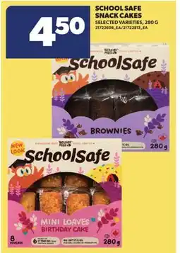 Real Canadian Superstore SCHOOL SAFE SNACK CAKES offer