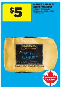 Real Canadian Superstore FARMER'S MARKET WHITE POTATOES offer