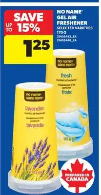 Real Canadian Superstore NO NAME GEL AIR FRESHENER offer