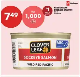 Real Canadian Superstore CLOVER LEAF SOCKEYE SALMON offer