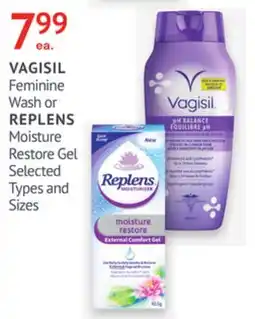 IDA Pharmacy VAGISIL or REPLENS offer