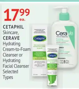 IDA Pharmacy CETAPHIL or CERAVE offer