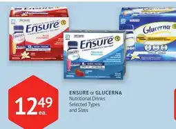 IDA Pharmacy ENSURE or GLUCERNA offer