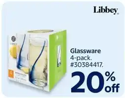 Walmart Libbey glassware offer