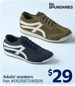Walmart No Boundaries adults' sneakers offer
