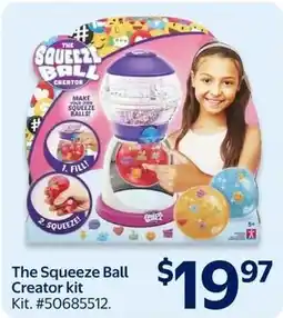 Walmart The Squeeze Ball Creator kit offer