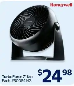 Walmart Honeywell TurboForce 7" fan offer