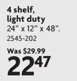 Home Hardware Adjustable Shelving Units offer
