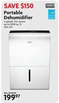 Home Hardware Portable Dehumidifier offer