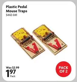 Home Hardware Plastic Pedal Mouse Traps offer
