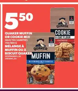 Valu-mart MÉLANGE À MUFFIN OU À BISCUIT QUAKER offer