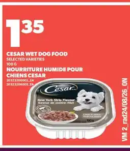 Valu-mart CESAR WET DOG FOOD offer
