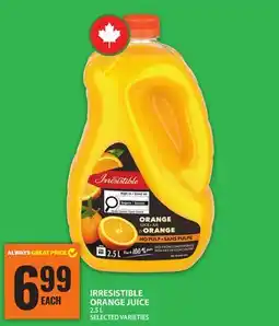 Food Basics IRRESISTIBLE ORANGE JUICE offer