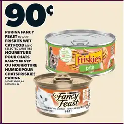 Valu-mart NOURRITURE POUR CHATS FANCY FEAST, 85 G OU NOURRITURE HUMIDE POUR CHATS FRISKIES PURINA, 156 G offer