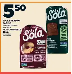 Valu-mart PAIN OU BAGELS SOLA offer
