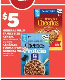 Valu-mart CÉRÉALES FORMAT FAMILIAL GENERAL MILLS offer
