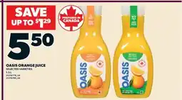 Valu-mart OASIS ORANGE JUICE offer