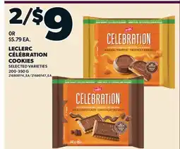 Valu-mart LECLERC CÉLÉBRATION COOKIES offer