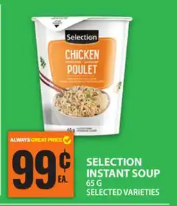 Food Basics SELECTION INSTANT SOUP offer
