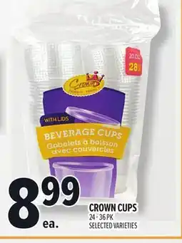 Metro CROWN CUPS offer
