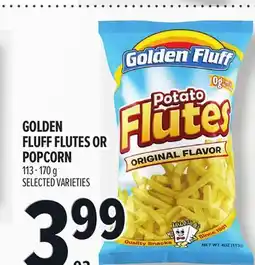 Metro GOLDEN FLUFF FLUTES OR POPCORN offer