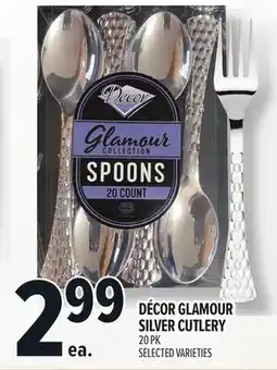 Metro DÉCOR GLAMOUR SILVER CUTLERY offer