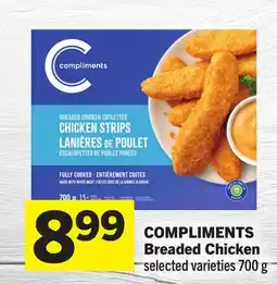 Foodland COMPLIMENTS Breaded Chicken offer