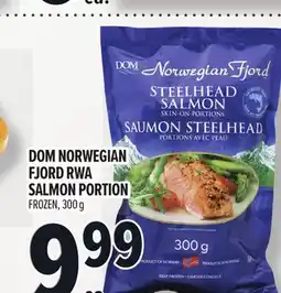 Metro DOM NORWEGIAN FJORD RWA SALMON PORTION offer