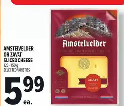 Metro AMSTELVELDER OR ZAVAT SLICED CHEESE offer