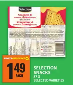 Food Basics SELECTION SNACKS offer