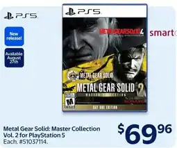 Walmart Metal Gear Solid: Master Collection Vol. 2 offer