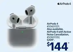 Walmart AirPods 4 offer