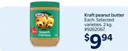Walmart Kraft peanut butter offer