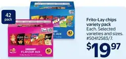 Walmart Frito-Lay chips variety pack offer