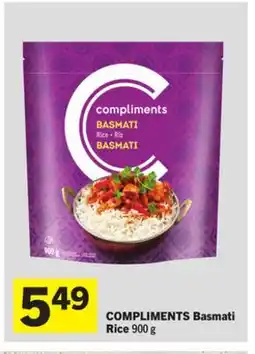 Foodland COMPLIMENTS Basmati Rice offer