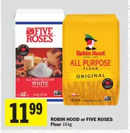 Foodland ROBIN HOOD or FIVE ROSES Flour offer