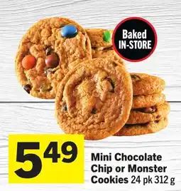 Foodland Mini Chocolate Chip or Monster Cookies offer