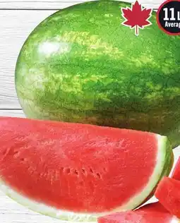 Foodland PRODUCT OF CANADA Watermelon offer