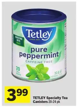 Foodland Specialty Tea Canisters offer